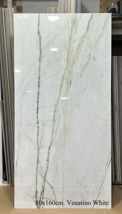 80x160cm. Venation White