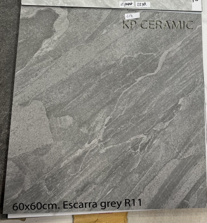 60x60cm. Escarra Grey R11