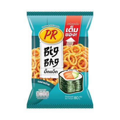พีอาร์ ข้าวเกรียบรสสาหร่าย 80g x 12 Pcs