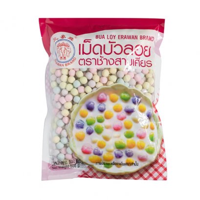 ช้างสามเศียร เม็ดบัวลอย 500 กรัม