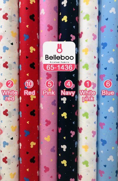 ผ้าคอตตอนพิมพ์ลายกราฟฟิก