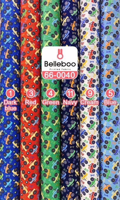 ผ้าคอตตอนพิมพ์ลายกราฟฟิก