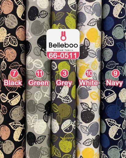 fruit Printed cotton fabric