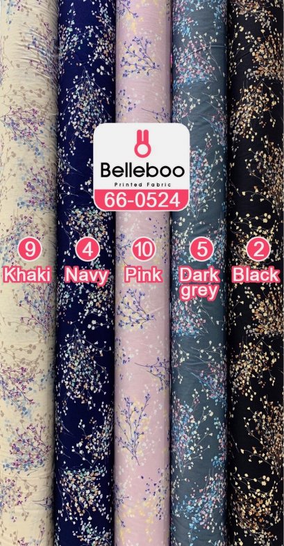 ผ้าคอตตอนพิมพ์ลายยิปซี