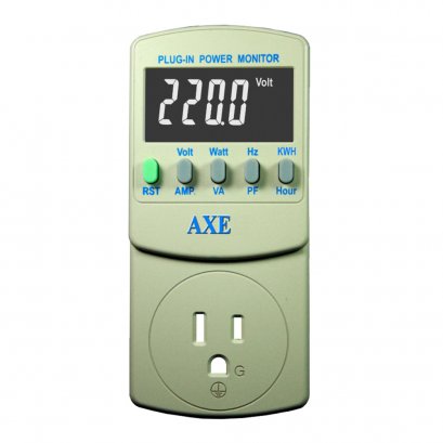 AXE-0 PLUG-IN POWER MONITOR ,LCD DISPLAY