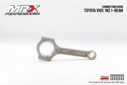 MRX Connecting Rod for Toyota Vios/Yaris 1nz Engine I-Beam + ARP 2000