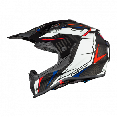 NEXX. X.WRL HELMETS ATIKA WHITE RED  (X-PRO CARBON 3K)