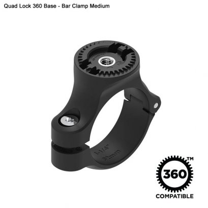 QUAD LOCK 360 BASE - BAR CLAMP MEDIUM