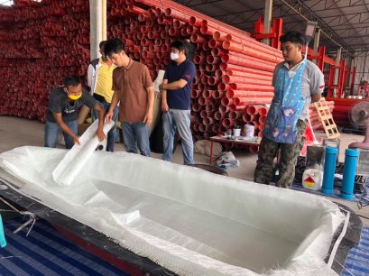 ทำเรือด้วยวิธีแว็คคั่ม/อินฟิวชั่น