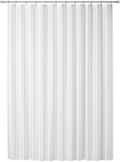 J101S#WH ผ้าม่านกั้นอาบ ยูนิขาว (S) 1800 x 1800 มม.