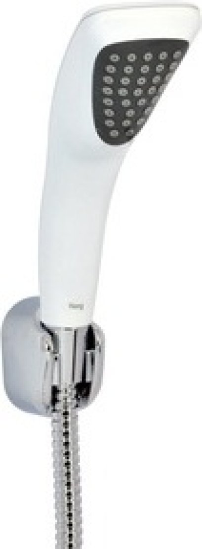 HS-510WH ฝักบัวอาบน้ำ 1 ระบบ สีขาว (สายสแตนเลส)