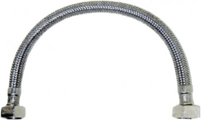 KA-01-500-18-WH สายน้ำดีสแตนเลสแบบถัก ยาว 18 นิ้ว