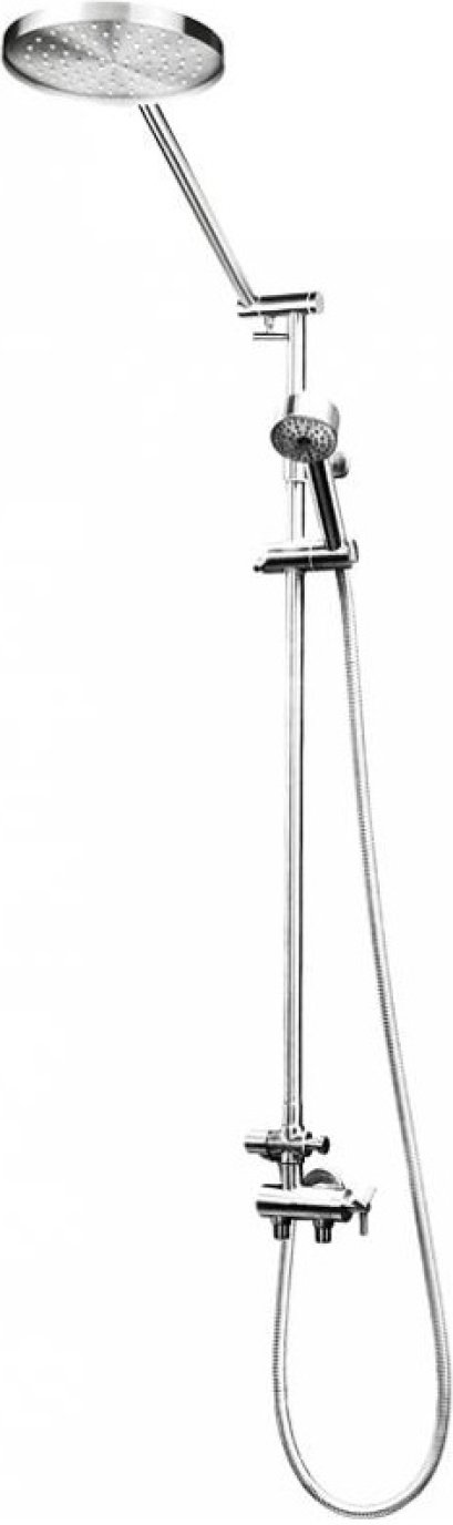 FJVHS-115QKS ฝักบัว2ระดับหัว8&quot;ก๊อกเดี่ยว+DRIVERTERแกนเสียบ+114