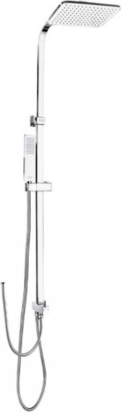 KRS-031-000R1 ชุดฝักบัว Rain Shower พร้อมที่สลับทางน้ำ (Diverter) และฝักบัวสายอ่อนปรับน้ำ 1 ระดับ และสายต่อเข้าก๊อกน้ำ