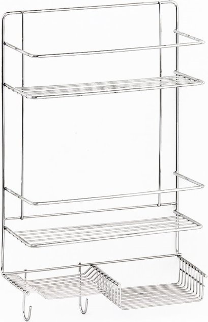 HWHOY-H109A ชั้นวางเอนกประสงค์ 3 ชั้น (มีตะขอแขวน)