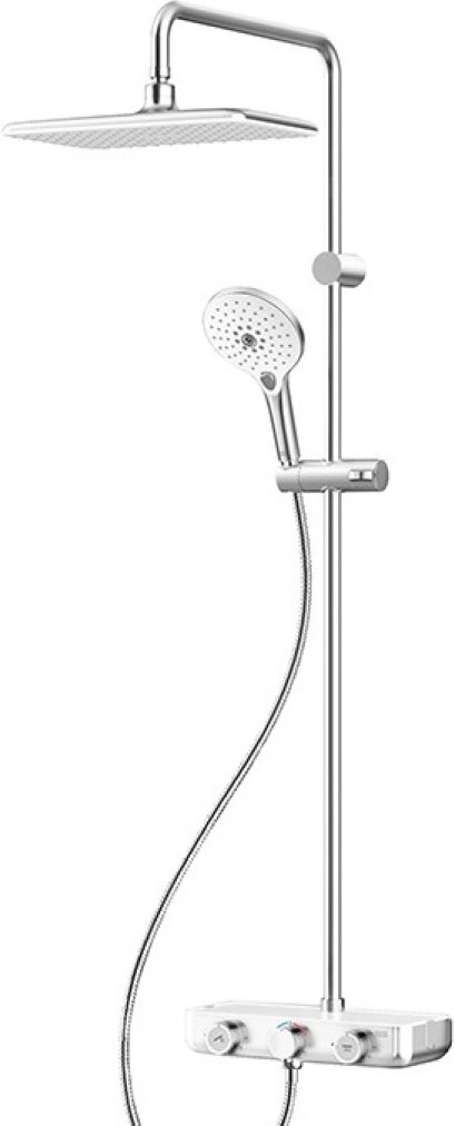 FFAS4955-701500BT0 EASYSET  EXPOSED SHOWER AUTO TEMPERATURE MIXER  WITH INTEGRATED RAINSHOWER KIT