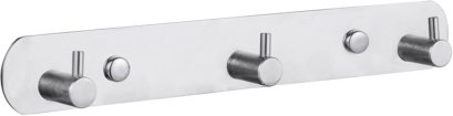 RA PIN-HOOK-33 ขอแขวนเสื้อ 3 หัว สแตนเลส 304 ด้าน