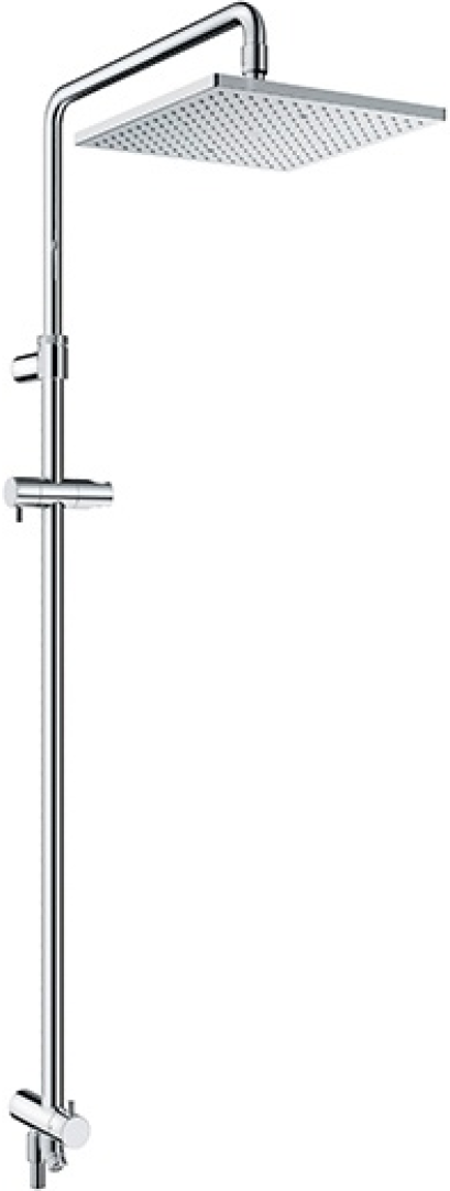 TBW08006T ชุดฝักบัวก้านแข็ง 1 ฟังก์ชัน (Square)