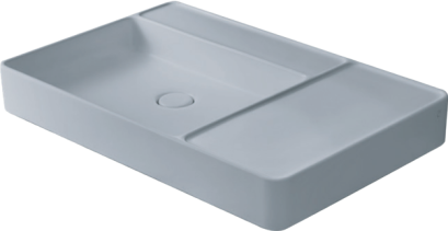 CPW0501(MDG) อ่างล้างหน้า แบบวางบนเคาน์เตอร์ รุ่น QUIL สี NIMBUS GRAY