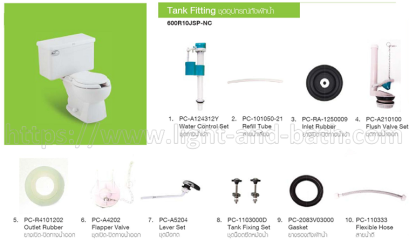 CL5099G-8H TANK FITTING FOR JUNIOR