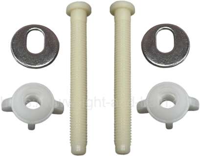 C980043 น๊อตยึดหูฝารองนั่ง C91311 / NUT PLASTIC BOLT C91311