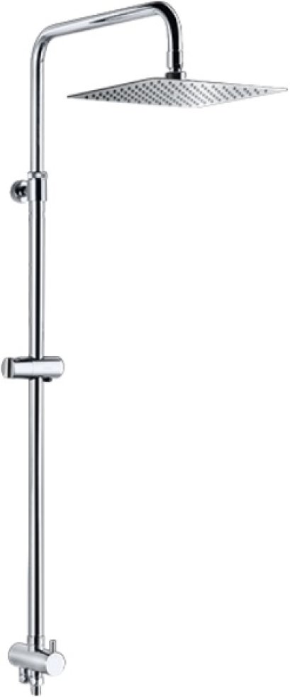 TTSH302 ชุดฝักบัวก้านแข็ง 1 ฟังก์ชัน (Square) ไม่รวมก๊อกน้ำและฝักบัวสายอ่อน