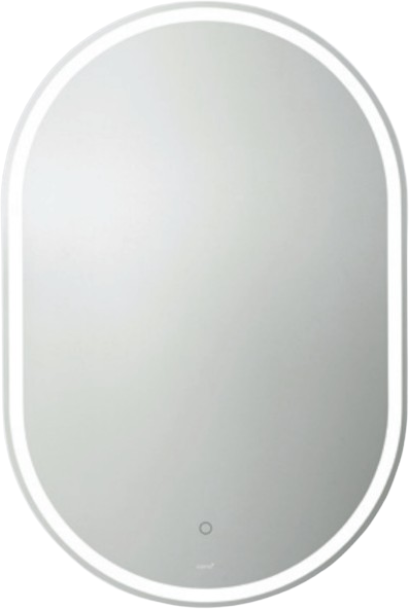 MNL005 กระจกเงาแบบไม่มีกรอบพร้อมไฟ LED ระบบไล่ฝ้า 600 x 900 mm.