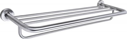 HBP02-600SS ราวแขวนผ้า5ชั้น BP102 (600 มิล) SS