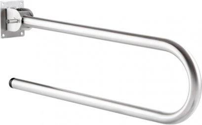 HR-6114-2-UD ราวกันลื่น แบบโยกขึ้น-ลง ความยาว 22x70 ซม. ขนาดเส้นผ่านศูนย์กลาง (OD) 32 มม. ผิวแฮร์ไลน์