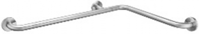KB-12-832-ST(H) ราวทรงตัวรูปตัวแอลแนวนอน ขนาด 95.8x55.8 ซม. (Ø 32 มม) (สแตนเลส 304)
