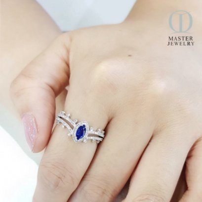 แหวนไพลิน BLUE SAPPHIRE RING
