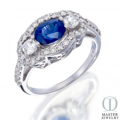 แหวนไพลิน BLUE SAPPHIRE RING