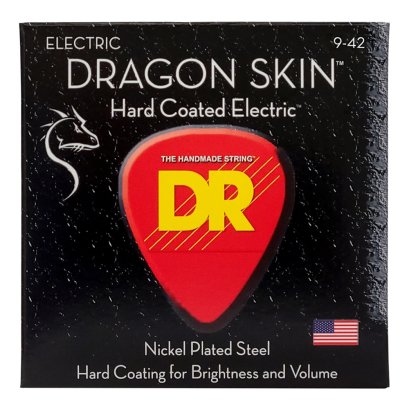 DR Strings Dragon Skin K3 Coated Electric Guitar Strings