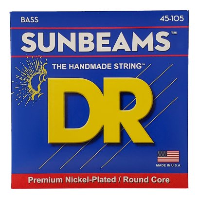 DR Strings Sunbeams Nickel-Plated Bass Guitar Strings