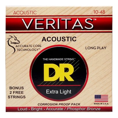 DR Strings Veritas Phosphor Bronze Acoustic Guitar Strings