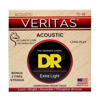 DR Strings Veritas Phosphor Bronze Acoustic Guitar Strings