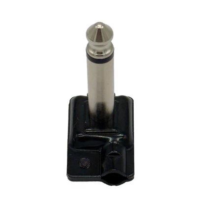 Evidence Audio Solder Plug: Right Angle, Black