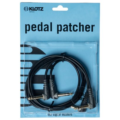 Klotz Cable balanced patch cable set with angled jack 90 cm