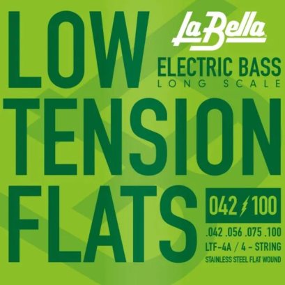 La Bella Low Tension Flexible Flats Bass Guitar Strings