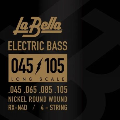 La Bella Rx Nickel Roundwound Bass Guitar Strings