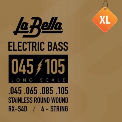 La Bella Rx Stainless Roundwound Bass Guitar Strings