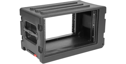 SKB 6U rSeries Shallow Rolling Rack