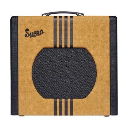 Supro Delta King 12 1x12-inch 15-watt Tube Combo Amp - Tweed and Black