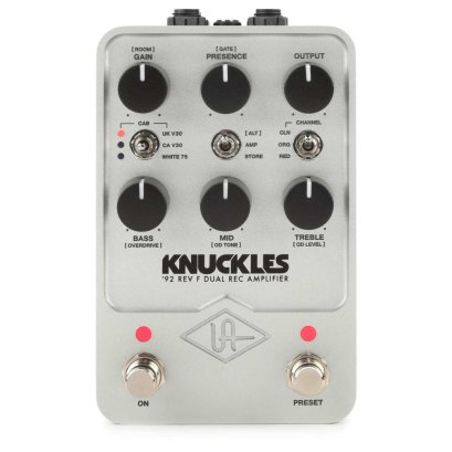 Universal Audio Knuckles '92 Rev F Dual Rec Amplifier Pedal