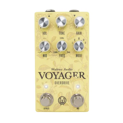 Walrus Audio Voyager Preamp/Overdrive MKII, Black Friday 2024 Floral Series