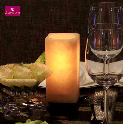 Angel Stone-Square Lamp  Butter