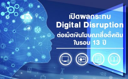 กสทช. เปิดผลกระทบ Digital Disruption ต่อเม็ดเงินโฆษณาสื่อดั้งเดิมในรอบ 13 ปี