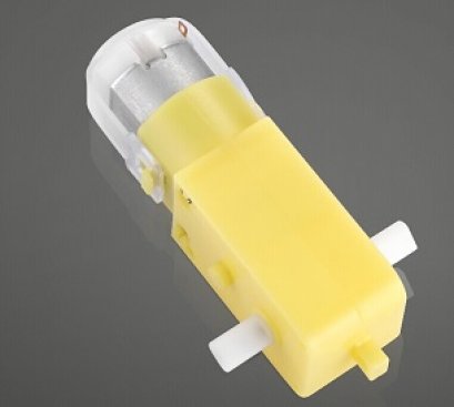 ชุดมอเตอร์พร้อมเกียร์ 48:1 ตัวตรง 2 แกน