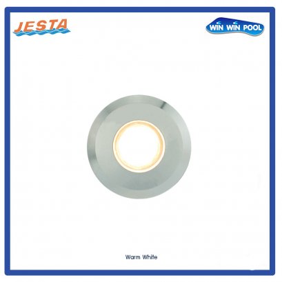 Underwater light 1W/12V/DC warm white S.S 304