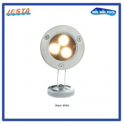 ไฟน้ำตก HUW82302  LED 3W/12V/DC แสงwarmwhite ขอบสแตนเลส